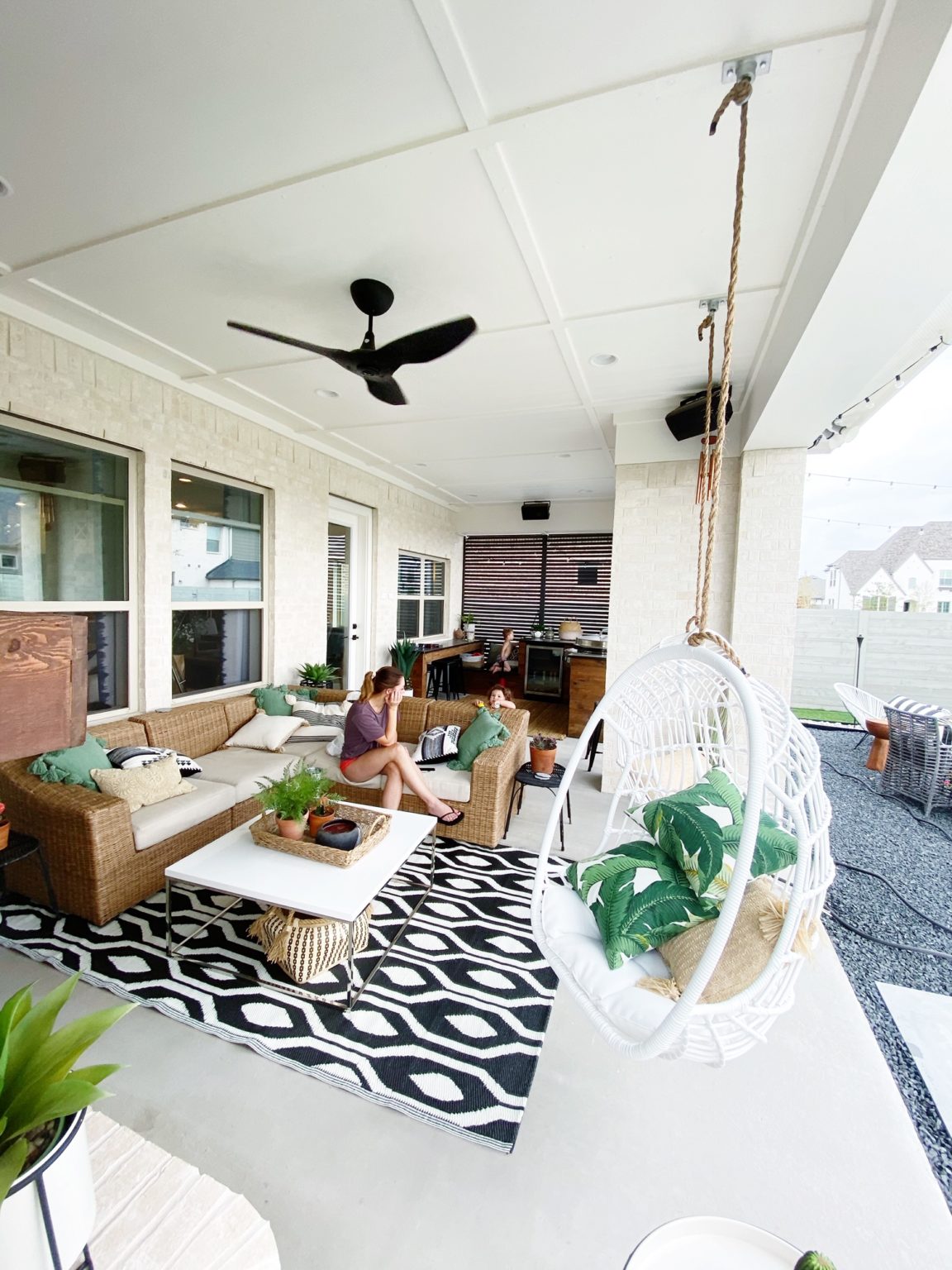 Knock Off Serena & Lily Hanging Chairs