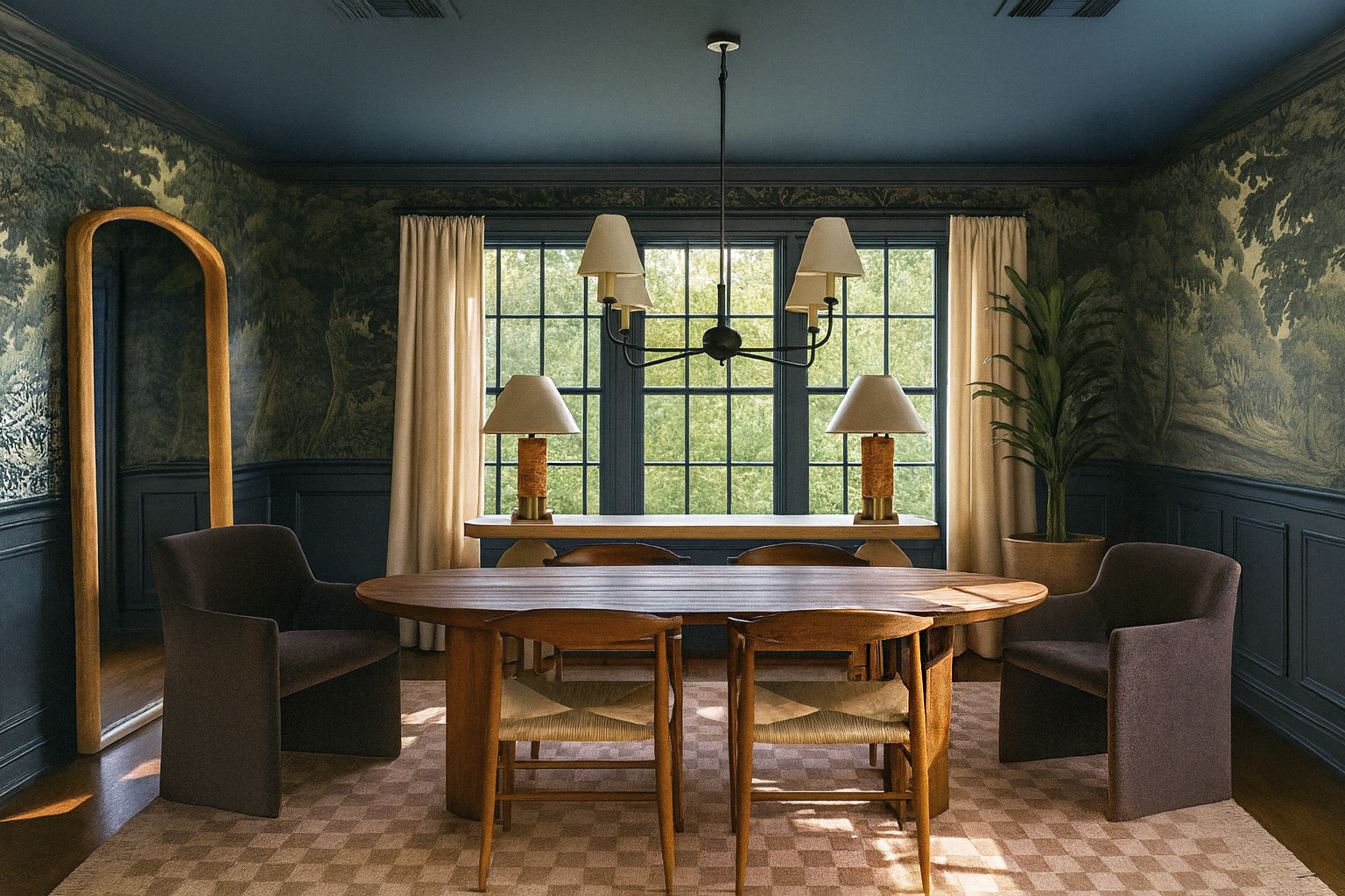 after dining room renovation