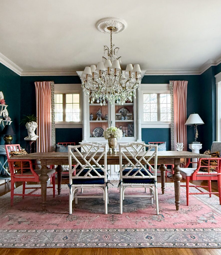 Coastal Dining Room in Fort Worth